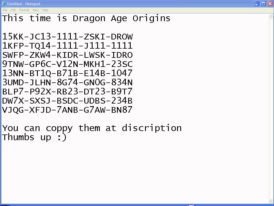 Dragon Age Inquisiton Serial Key For Origins